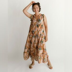 Jacquie The Label Tropical Maxi Dress